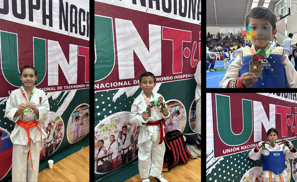 Destaca Il Shim Taekwondo Xalapa en Copa UNTI 2023